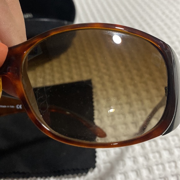 Prada Sunglasses Brown with brown Tint. Gently Used. Excellent Condition - Picture 10 of 13